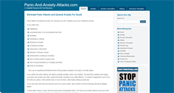 Desktop Screenshot of panic-and-anxiety-attacks.com